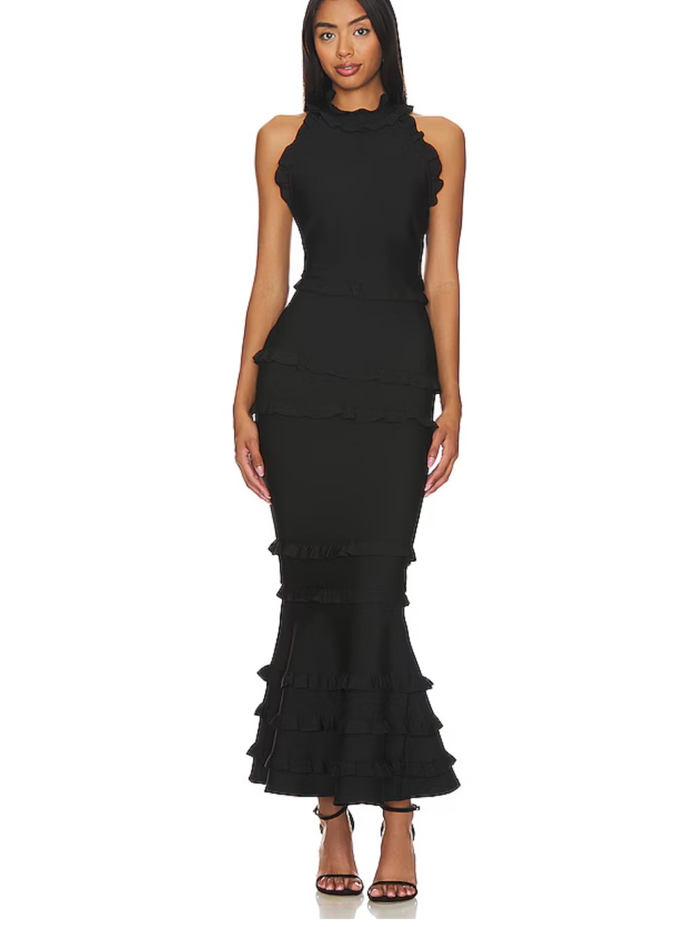 Elliatt Theatrical Gown in Black